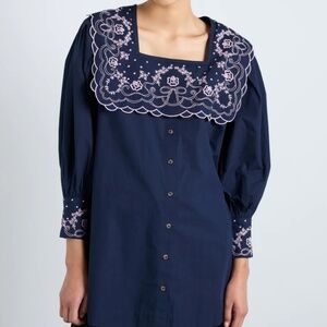 Blue navy Mini Dress